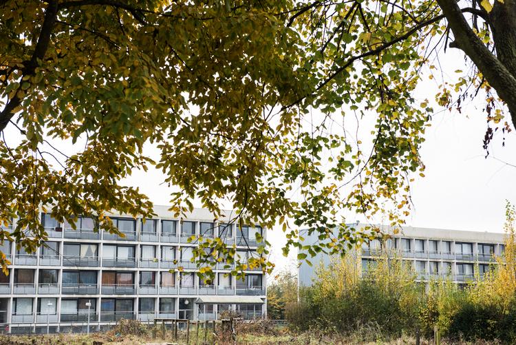 Gellerupparken.
Brabrand Boligforening har 80-100 restanter om måneden, og de får en klar melding, hvis ikke de betaler huslejen efter første rykker: Betal inden en given dato, eller flyt ud af lejemålet.
   Foto: Joachim Ladefoged/POLFOTO