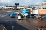 KLM har store planer om at reducere sit CO2-udslip i fremtiden. Foto: Thomas Borberg/POLFOTO