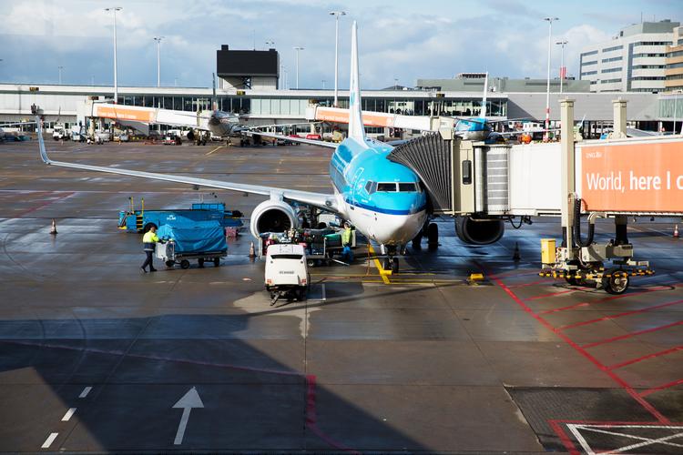 KLM har store planer om at reducere sit CO2-udslip i fremtiden. Foto: Thomas Borberg/POLFOTO