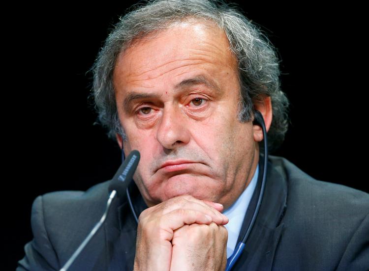 Michel Platini afviser alle anklager om korruption. Både i sagen om Sepp Blatter samt tildelingen af VM i fodbold til Qatar.
 Foto: Ruben Sprich/Ritzau Scanpix
