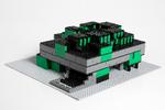 
    Politikens bagsideredaktør Annette Nyvang har bygget bygningen Blox i Lego. Hjælp den på vej ved at følge den på ideas.lego.com.
   Foto: Finn Frandsen/POLFOTO