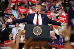 Donald Trumps 2020-præsidentkampagne er officielt i gang. 
 Foto: Carlo Allegri/Ritzau Scanpix
