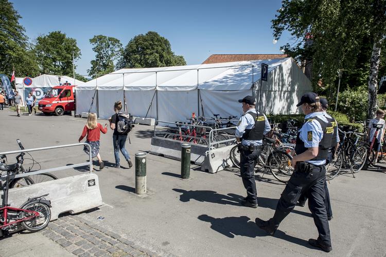 En kvinde har anmeldt en voldtægt, der skulle have fundet sted i Alliange under Folkemødet. Foto: Mads Claus Rasmussen/Ritzau Scanpix