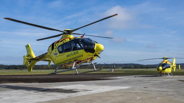 Især danskere med hjerte-kar-sygdomme transporteres af lægehelikoptere. De rykker ud til flere patienter end i 2017, viser ny opgørelse.  Foto: Sebastian Buur Gunvald/POLFOTO