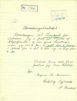 Fra bunken af ansøgere til en af Statens Udvandringskontors 'kolonist-rejser' i 1938: Magnus Th. Andreasen har »tjent Landbruget siden jeg var 9 Aar«. Foto: Niels Gravesen, Rigsarkivet
