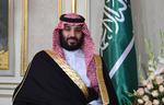 Kronprins Mohammed bin Salman udpeges som medansvarlig for mordet på kommentatoren og systemkritikeren Jamal Khashoggi i oktober - inden på det saudiske konsulat i Istanbul. 

   Foto: Fethi Belaid/Ritzau Scanpix