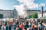 Her ses Festivalpladsen mellem Israels Plads og Torvehallerne under Copenhagen Cooking & Food Festival. Pr-foto: Copenhagen Cooking / Rasmus Flindt Pedersen (alle billeder i artiklen)