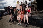 Festivalgængerne på Copenhell har ry for at være åh så godmodige og rare, at der også er plads til børn. Det er også rigtigt, men metal er mere end bare hygge, mener Politikens anmelder Pernille Jensen. Foto: Jacob Ehrbahn/POLFOTO