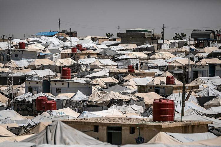 Al Hol-lejren i det nordlige Syrien er et af de steder, hvor børn af IS-krigere opholder sig - blandt andet flere danske.  Foto: Delil Souleiman/Ritzau Scanpix