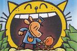 ’Hundemand. Loppernes herre’ er underholdning på et højt plan. Foto: Illustration fra bogen