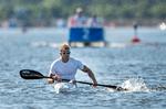 René Holten Poulsen er med i onsdagens finale i K1 1.000 meter ved det europæiske OL. Foto: Lars Møller/Ritzau Scanpix
