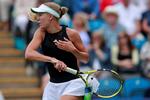 Wozniacki  fortsætter sit titelforsvar i turneringen. Foto: Andrew Couldridge/Ritzau Scanpix