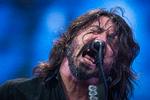 Dave Grohl og co. spillede med rockmusklerne i Horsens.  Foto: Mikkel Berg Pedersen/Ritzau Scanpix