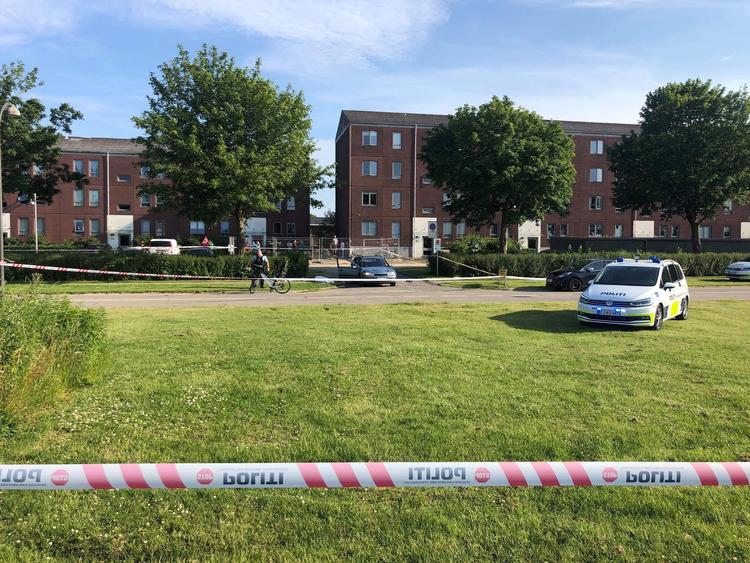 Tirsdag den 25. juni var der skyderi i Sennepshaven i Herlev. To personer blev dræbt - de er formentlig svenskere.    Foto: Mathias Øgendal/Ritzau Scanpix