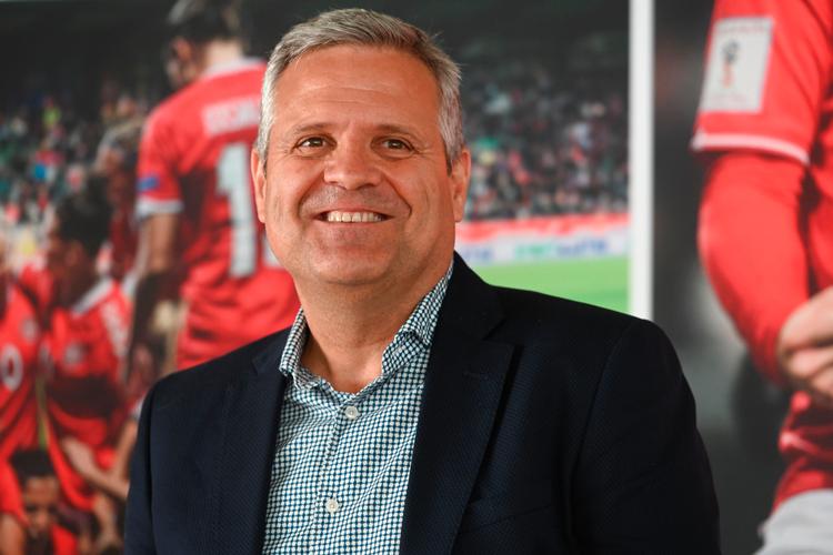 To år efter han forlod Brøndby, er Albert Capellas (th.) tilbage i Danmark. Foto: Philip Davali/Ritzau Scanpix