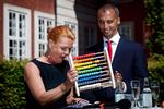 Inger Støjberg gav sin efterfølger, Mattias Tesfaye, en kugleramme til at tælle eventuelle lempelser af udlændingepolitikken med. 

   Foto: Jens Dresling/POLFOTO