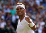Rafael Nadal var bedst til at holde koncentrationen, da kampen mod Nick Kyrgios gik ud i et fjerde sæt, og australieren mistede pusten.
   Foto: Hannah Mckay/Ritzau Scanpix