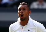 Nick Kyrgios tabte en yderst dramatisk kamp mod Rafael Nadal i fire tætte sæt.  Foto: Hannah Mckay/Ritzau Scanpix