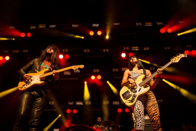 Khruangbin spillede på Avalon lørdag eftermiddag.




   Foto: Emma Sejersen/POLFOTO