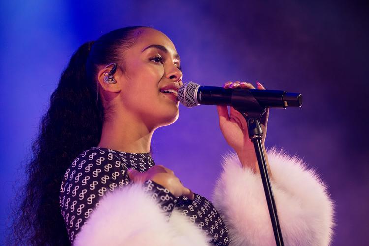 Jorja Smith på Arena. Foto: Thomas Borberg/POLFOTO