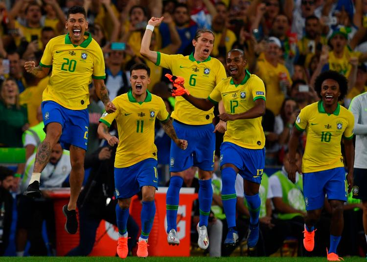 Brasilien vandt - som altid - på hjemmebane. Foto: Pedro Ugarte/Ritzau Scanpix