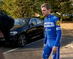 Det var en temmelig forslået Kasper Asgreen, som efter sit styrt på mandagens etape i Tour de France skulle til lægetjek.
   Foto: Claus Bonnerup/Ritzau Scanpix