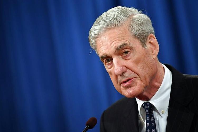 Særlig anklager Robert Mueller er debuteret som dramatiker med sin rapport om russisk indblanding i det amerikanske præsidentvalg. De andre hovedroller varetages af justitsminister Jeff Session og præsident Donald Trump. Foto: Mandel Ngan / AFP / Ritzau Scanpix