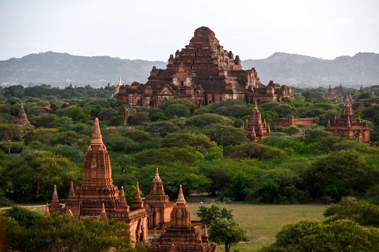 
Tempelbyen Bagan i Myanmar er nu kommet med på Unescos verdensarvliste. Foto: Ye Aung Thu/Ritzau Scanpix