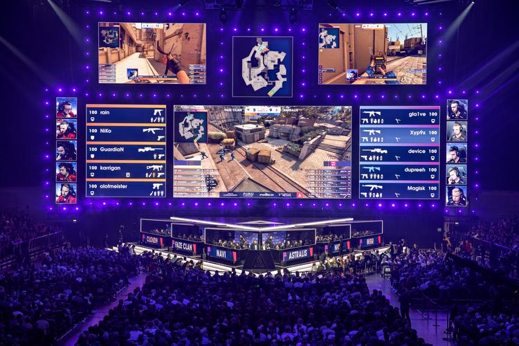 E-sports-stævnet BLAST Pro Series i Royal Arena i København, hvor flere stjernehold kæmpede mod hinanden i Counter Strik.e Det danske hold Astralis var publikumsfavorit. Astralis bliver nu sat til salg.
   Foto: Jacob Ehrbahn/POLFOTO