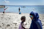 Ugen bliver pæn og med temperaturer, der kan snige sig op på 25 grader.  Foto: Tanja Carstens Lund/POLFOTO