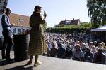 Margrethe Vestager ses her tale på Folkemødet på Bornholm. Arkivfoto. Foto: Finn Frandsen/POLFOTO