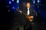 Paul McCartney optrådte i Royal Arena i København i slutningen af 2018. Nu skal han for første gang skrive sange til en musical.  Foto: Therese Jægtvik/POLFOTO