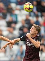 
Jens Stage kan få hjemmebanedebut for FCK mod AGF. Han har gjort det godt som AGF'er i kampe mod FCK og bl.a. scoret to gange. Formentlig starter han på bænken i Parken.
   Foto: Claus Fisker/Ritzau Scanpix