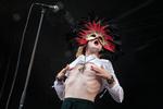 Den danske sanger, musiker og sangskriver Bisse alias Thorbjørn Radisch Bredkjær har skrevet et sommerhit om den svindeltiltalte Britta Nielsen. Foto: Miriam Dalsgaard/POLFOTO
