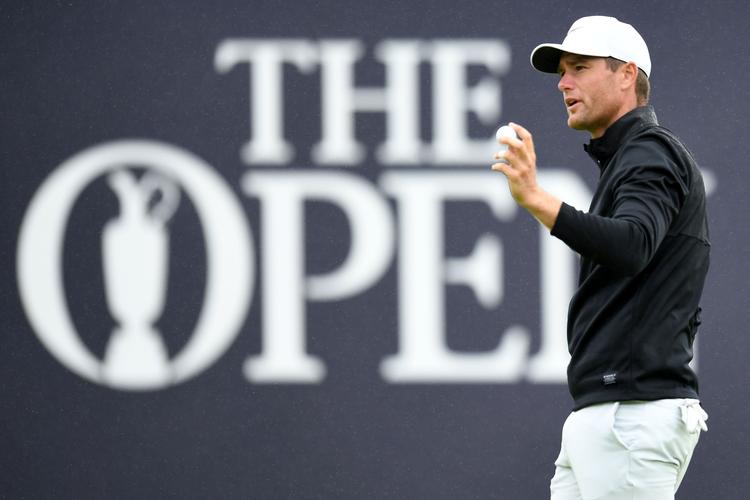 Inden turneringen gav Lucas Bjerregaard odds 125 som vinder af The Open, men nu er danskeren på en delt 12.-plads. Foto: Glyn Kirk/Ritzau Scanpix