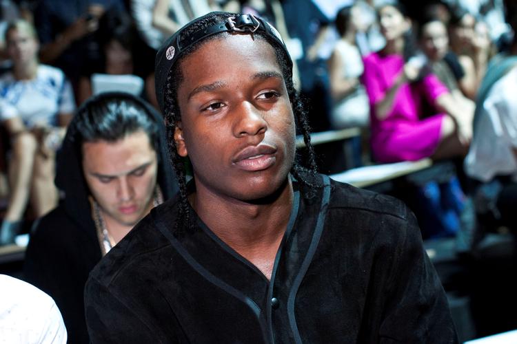 Rapperen A$AP Rocky er varetægtsfængslet i Sverige indtil 25. juli, sigtet for overfald. Foto: Andrew Burton/Ritzau Scanpix