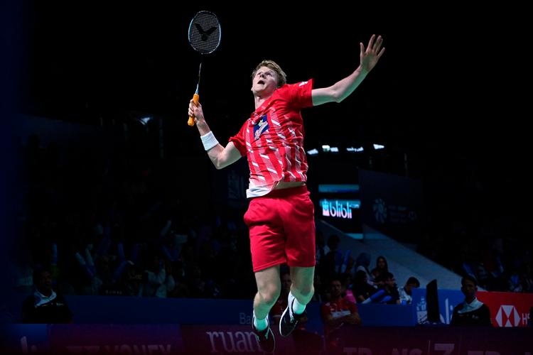 Anders Antonsen har tidligere vundet en Super 500-finale, men han har aldrig før været i en finale i en Super 1000-turnering. Foto: Adek Berry/Ritzau Scanpix