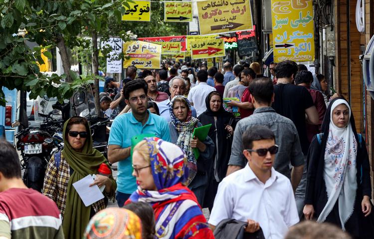 Iran er blandt de fem mest elendige økonomier i verden, skriver Arab Weekly. Foto: -/Ritzau Scanpix