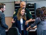 Sagen om Dalia Dippolito, der her står sigtet for mord, har bl.a. optrådt i tv-serien 'Cops'. 
   Foto: Lannis Waters/Ritzau Scanpix