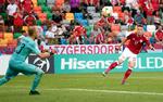 Andreas Skov Olsen var en del af det danske U21-landshold ved sommerens EM i Italien.
   Foto: Lars Poulsen/POLFOTO