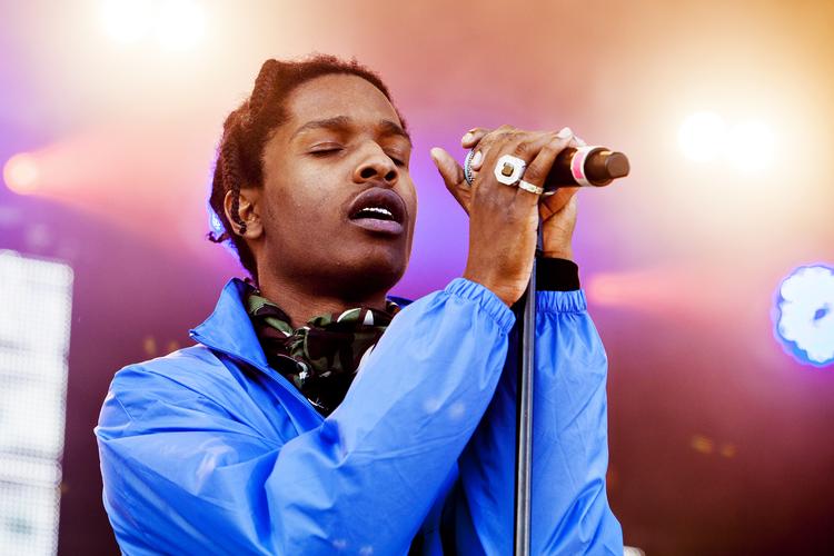A$AP Rocky har gæster Danmark flere gange - senest på Tinderbox i juni måned. Her ses han på Northside Festival i 2014. Foto: Janus Engel/POLFOTO