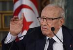 Beji Caid Essebsi blev valgt som tunesisk præsident i 2014. Han var Tunesiens første demokratisk valgte præsident. Torsdag er han død, oplyser præsidentkontoret. Foto: Fethi Belaid/Ritzau Scanpix