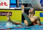 Med sejren i 100 meter fri har Caleeb Dressel vundet 9 VM-guldmedaljer.
   Foto: Kim Hong-ji/Ritzau Scanpix