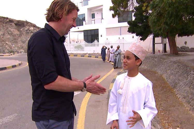 Flere end 400.000 har set det knap ét minut korte interview med 12-årige Ali Maskiry, som Anders Agger har delt på sin facebook-profil. Foto: DR