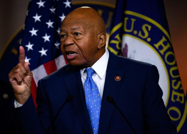 Hver morgen står jeg op og kæmper for mine naboer, lyder det fra Elijah Cummings efter at han er blevet angrebet af Trump.
     Foto: Andrew Caballero-reynolds/Ritzau Scanpix
