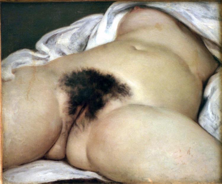 Sagen om ’Verdens oprindelse’,  den naturalistiske og erotiske fremstilling af det blottede kvindeskød, har tiltrukket verdens bevågenhed fra start til slut på grund af maleriets prominens. 

   Foto: Ritzau/Gustave Courbet