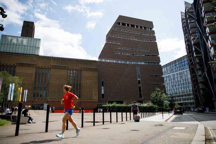 Tate Modern i London i går.  Foto: Tolga Akmen/Ritzau Scanpix