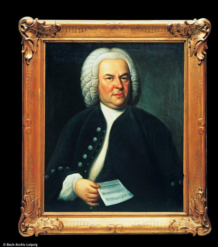 Her er Johann Sebastian Bach portrætteret af den tyske maler Elias Gottlob Haussmann. Her er det dog ikke umiddelbart til at fornemme, at Bach tilsyneladende havde nærmest enorme hænder.
   Ritzau Scanpix Bach Archive Leipzig via AP