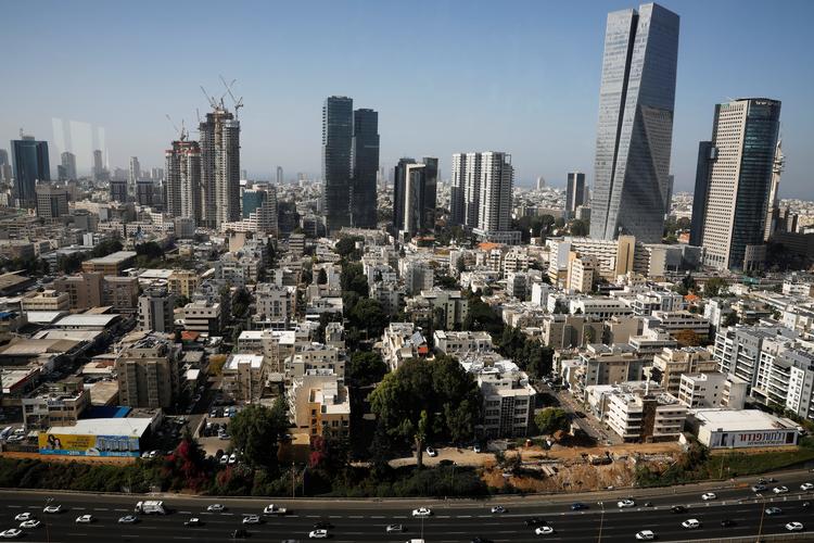 
 Tel Aviv er en af de israelske byer, der nyder godt af bølgen af nye tech-virksomheder 
   Foto: Amir Cohen/Ritzau Scanpix