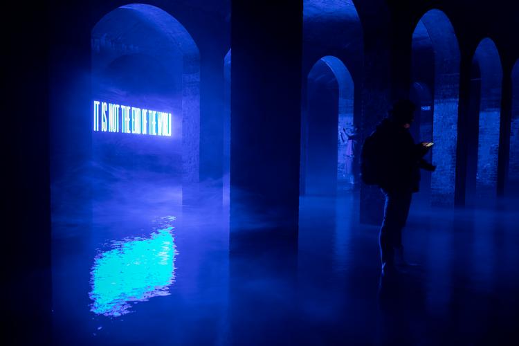 ’It is not the end of the world’ er blot et af mange eksempler fra en kunstverden, der er begyndt at beskæftige sig mere med klimaforandringer. Foto: Peter Hove Olesen